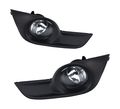Winjet Wj30-0355-09 Clear Lens Fog Light Kit Nissan Altima 4 Door Sedan Only Wiring Included 
