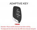 Hibeyo Abs Key Fob Cover For Mg Zs Ev Mg6 Ezs Hs Ehs Marvel X R Roewe I5 I6 Rx3 Rx5 Rx8 Erx5 Ei5 Accessories Withchains Car Key