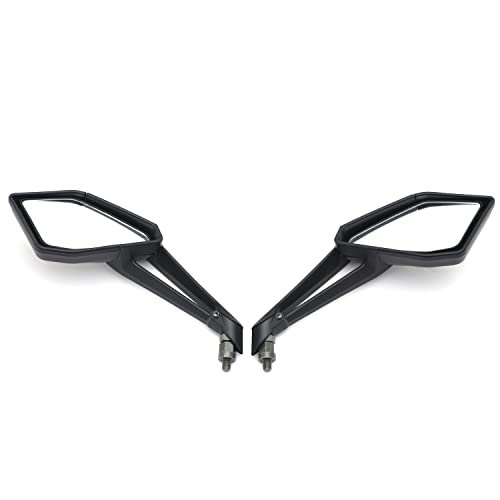 Left Right Side Black Rear View Mirrors For Z1000 2014 2021 Convex Glass Motorcycle Mt252-040-bk