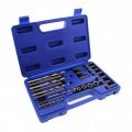 Abn Screw Bolt Extraction 25-piece Remover Tool Kit A Drill Bits Extractor Pins Drilling Guides Nuts Set