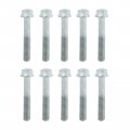 Minho Motorcycle High Strength Grade 8 Metric Flanged Hex Bolts M6-1 0 32 Applied To Engine 10pcs