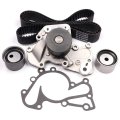 Timing Belt Water Pump Kit With Complete Fit For 01-06 Hyundai Santa Fe 99-05 Sonata 03-08 Tiburon 05-09 Tucson Spectra Optima