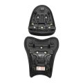 Tcmt Driver Passenger Seat Cushion Fit For Suzuki Gsxr1000 2007-2008 Black White