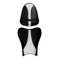 Tcmt Driver Passenger Seat Cushion Fit For Suzuki Gsxr1000 2007-2008 Black White