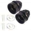 Powersports Axles Pair Outer Inner Cv Boot Fit For Honda Yamaha Foreman 450 Kodiak 400