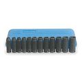 Westward 4yp59 Socket Set 10 Pieces