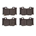 Front Brake Pads For Nissan Z 2024 2025 Low Metallic Mechanical Pad Wear Sensor 59 7 Mm 2 35 In Inner Height 5000 Advanced