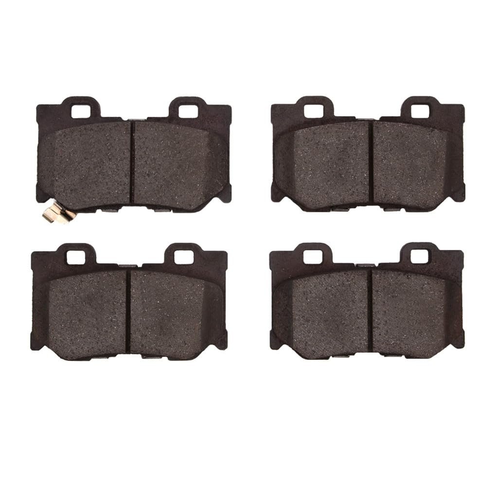 Front Brake Pads For Nissan Z 2024 2025 Low Metallic Mechanical Pad Wear Sensor 59 7 Mm 2 35 In Inner Height 5000 Advanced