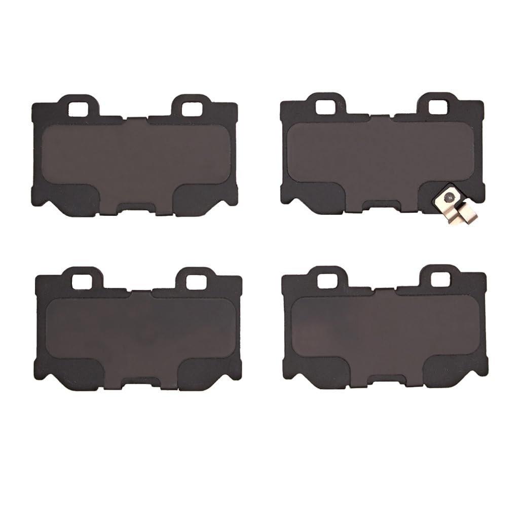 Front Brake Pads For Nissan Z 2024 2025 Low Metallic Mechanical Pad Wear Sensor 59 7 Mm 2 35 In Inner Height 5000 Advanced