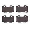 Front Brake Pads For Nissan Z 2024 2025 Low Metallic Mechanical Pad Wear Sensor 59 7 Mm 2 35 In Inner Height 5000 Advanced 