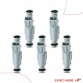 A-premium Fuel Injectors Compatible With Volvo C70 V70 1998 S70 1999 2000 2 3l Gas Set Of 5 Replace