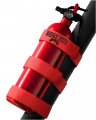 Fire Extinguisher Holder For Jeep Wrangler Jl Jk Jku Tj Cj Gladiator Andd Bronco Roll Bar Mount Red Strap Bracket For 2 5 Lb 