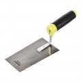 Uxcell Masonry Bucket Brick Margin Trowel 6 3 Inch Hand Tool Manganese Steel With Ppe Handle For Tile Concrete Plaster