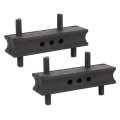 2 Pcs Concrete Vibratory Wet Screed Vibro Mount For Magic Hd6060 And Hd7070 Models 
