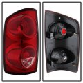 Acanii For 2007-2008 Dodge Ram 1500 2009 2500 3500 Oe Style Tail Lights Brake Lamps Replacement Driver Passenger