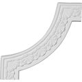 Ekena Millwork Pml10ac Acanthus Leaf Panel Molding Corner 7 8-inch X 10 