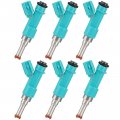 12 Holes 6ps Replacement Fuel Injectors Compatible For 2013-2018 Lexus Es350 2011-2015 Rx350 2010-2015 Rx450h Fj1084 Part