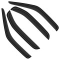 Side Window Deflectors For 2000 To 2004 Nissan Xterra Outside Mount Rain Guards With Smoked Tint 4 Piece Set Tape On Shades 