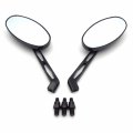 Httmt- Motorcycle Oval Diamond Racing Mirror Compatible With Cbr600rr Kawasaki Ninja Suzuki Gsxr600 P N Mt027 Ttt004