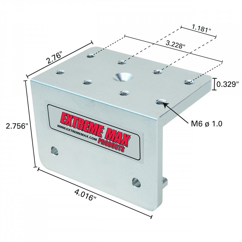 3005 4405 90 Degrees Aluminum Slider Base For Lund Sport Track Systems Marine Electronics Bracket With Pre Drilled Holes Silver