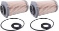 Solarhome 2pcs New Fuel Water Separator Element 363-5819 Compatible With Caterpillar Cat Skid Steer Loader 236d 242d 246d 257d