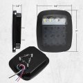 Partsam 2x Led Tail Lights 16led Stop Brake Turn Reverse Light Combination 12-5050 Red 4-5050 White Smoke Lens Compatible With