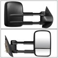 Passenger Right Sdie Rear View Towing Mirror Manual Telescoping Adjustment Compatible With Chevy Silverado Suburban Tahoe Gmc