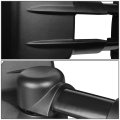 Passenger Right Sdie Rear View Towing Mirror Manual Telescoping Adjustment Compatible With Chevy Silverado Suburban Tahoe Gmc
