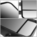 Passenger Right Sdie Rear View Towing Mirror Manual Telescoping Adjustment Compatible With Chevy Silverado Suburban Tahoe Gmc