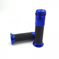Smt-blue Cnc S On Rubber Hand Grips Compatible With Bmw S1000rr Aprilia Buell Ducati Panigale Cbr Yamaha Kawasaki Ninja Suzuki
