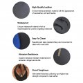 Qiilu Door Panel Insert Cards Cover 2pcs Car Leather Synthetic Fit For Mustang 2005a 2009 Black