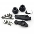 Hongk- No Cut Frame Slider Compatible With 2009 2010 2011 2012 Yzf R1 Yzfr1 Yzf-r1 Black B01bw4rclc