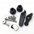 Hongk- No Cut Frame Slider Compatible With 2009 2010 2011 2012 Yzf R1 Yzfr1 Yzf-r1 Black B01bw4rclc