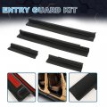 All Terrain Entry Guard Kit For 2007-2018 Jeep Wrangler Jk Unlimited 4 Door Black