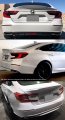Cuztom Tuning Painted Platinum White Pearl Finish Jdm Mcx Highkick Duckbill Trunk Lid Spoiler Compatible With 2018-2021 Honda