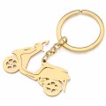 Yayako Truck Car Key Chain Stainless Steel Airplane Bicycle Motorcycle Keychaintoon Car Gifts For Men Women Girls Charms Plated 