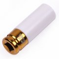 Aintier 5-pcs 1 2 Inch Drive Nut Impact Socket Kit Thin Wall Wheel Protector 15mm 17mm 19mm 21mm 22mm Fit Professional Auto