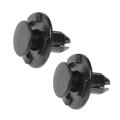 Fender Liner Retainers For Nissan Np300 2009 To 2015 Black Nylon Rivets 19 55mm Head 7 62mm Shaft Replaces 1553-05323 155305933 