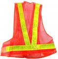 Briteguard Led Flashing Safety Vest Enhanced Night-time Visibility 16 Integrated Leds Adjustable Waist Up To 43 109 2 Cm Ideal 