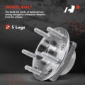 A-premium Pair 2 A Front Righta Cv Axle Shaft Wheel Bearing And Hub Assembly Compatible With Chevrolet Equinox Gmc
