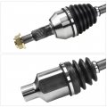 A-premium Pair 2 A Front Righta Cv Axle Shaft Wheel Bearing And Hub Assembly Compatible With Chevrolet Equinox Gmc