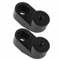Fydun Pair Mirror Riser Extend Adapter Adjustable Cnc Billet Aluminum Replacement For Polaris Slingshot 2015a 2020