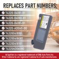 Left Driver Side Sun Visor Gray Without Light Compatible With Toyota Tacoma 2005 2006 2007 2008 2009 2010 2011 2012 Replaces