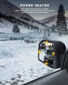 Ocpty Towing Mirror Power Heated Turn Signal Light Left Driver Side Tow Fit For 2015 2016 2017 2018 F150 Pickup Truck With