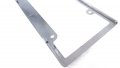 Usa Ukraine Flag Car License Plate Frame Chrome Plated Plastic Holder Cp08