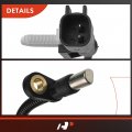 A-premium Front Abs Wheel Speed Sensor Replaces Dc342c204eb Dc3z2c204c Compatible With Ford Models F-250 Super Duty 2013-2016