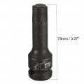 Uxcell 1 2 Drive X T70 Impact Torx Bit Socket Metric 3 Length Cr-mo Steel