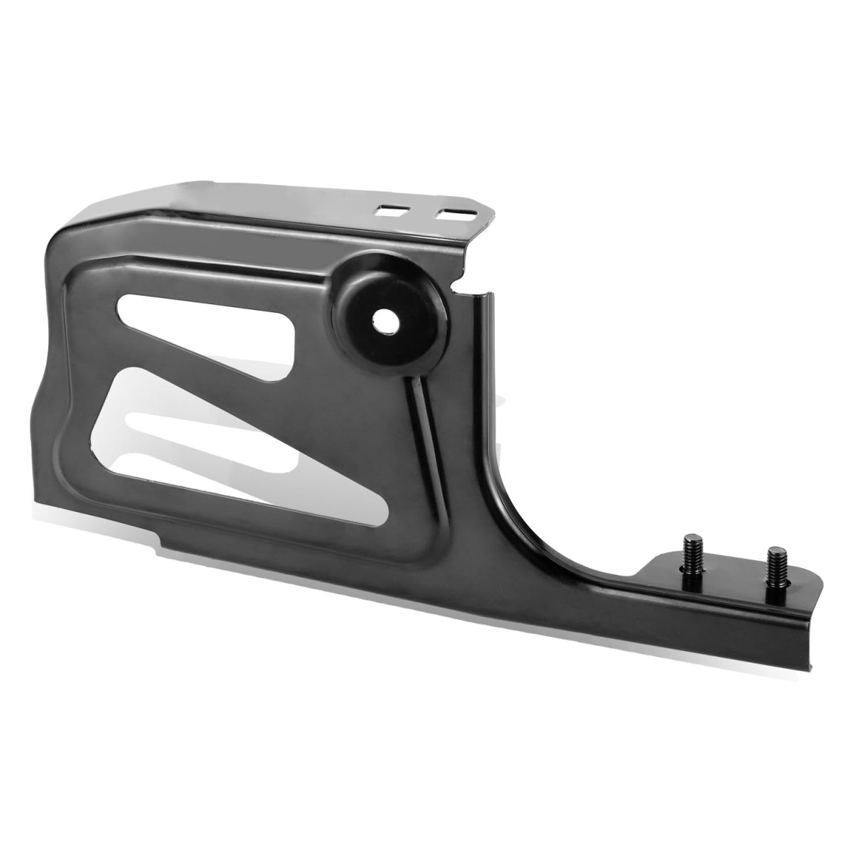 To1042127 Front Bumper Cover Support Bracket For Toyota Tacoma 2016 2023 Driver Left Side Polished Black Abs Plastic