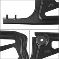 To1042127 Front Bumper Cover Support Bracket For Toyota Tacoma 2016 2023 Driver Left Side Polished Black Abs Plastic
