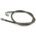 Rear Bke Line For Poris Sportsman 400 And 500 2003a 2004 A Stainless Steel Replacement Rubber A Improves Feel Durability A 